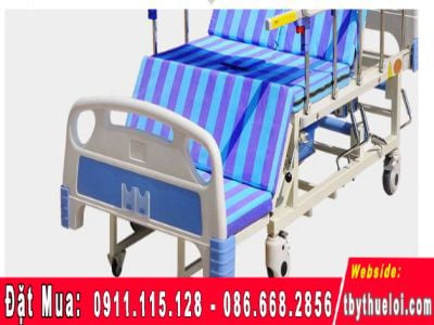 Giường Bệnh Nhân Đa Chức Năng 4 Tay Quay 10 Chức Năng - HL1