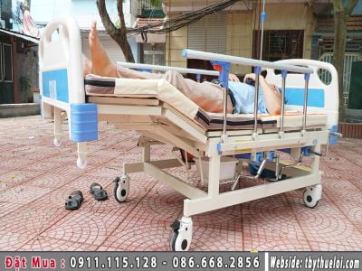 Giường Nằm Cho Người Bệnh 12 Chức Năng An Toàn Nhất HL3