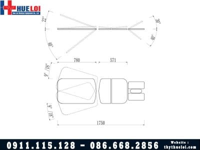 Giường Tác Động Cột Sống Cao Cấp Có Vảy Đuôi Cá