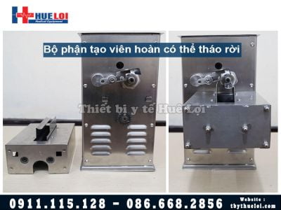 Máy làm viên hoàn thuốc đông y 8mm