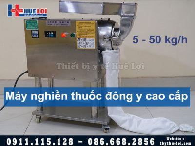 Máy Nghiền Thuốc Bắc, Thuốc Đông Y Công Suất Lớn