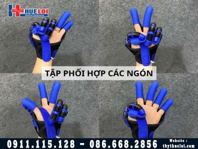 Máy robot tập phục hồi bàn tay cho người liệt cao cấp 2023