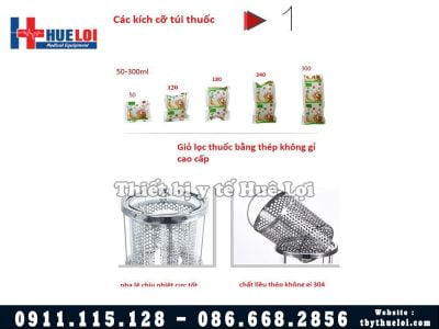 Máy sắc dược liệu kết hợp đóng túi tự động YJC 20/1+1