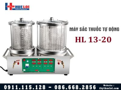 Máy sắc thuốc mini loại 2 nồi đun