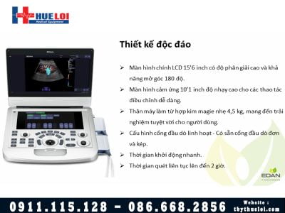 Máy Siêu Âm 4D EDAN AX3 - Công Nghệ Vượt Tầm Phân Khúc 