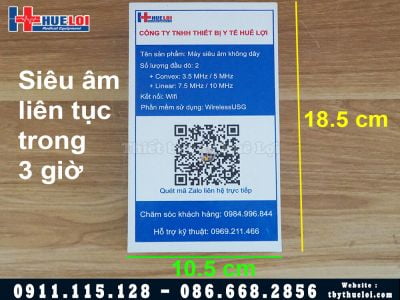 Máy Siêu Âm Mini Cầm Tay 3 Đầu Dò Trong 1