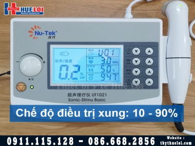 Siêu Âm Trị Liệu Nu-Tek UT1021 Đa Tần Số Cao Cấp