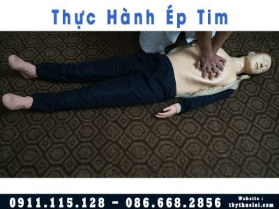 Mô hình thực hành ép tim thổi ngạt 170cm