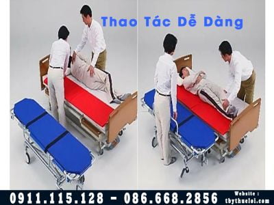 Tấm Trượt Di Chuyển Người Bệnh Từ Giường Sang Cáng