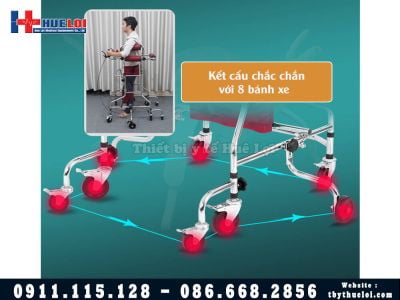 Thiết bị tập đứng và tập đi cho người liệt an toàn nhất 2023