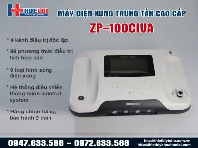 Máy điện xung cao cấp ZP-100CIVA