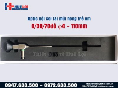 Optic nội soi tai mũi họng trẻ em 4mm