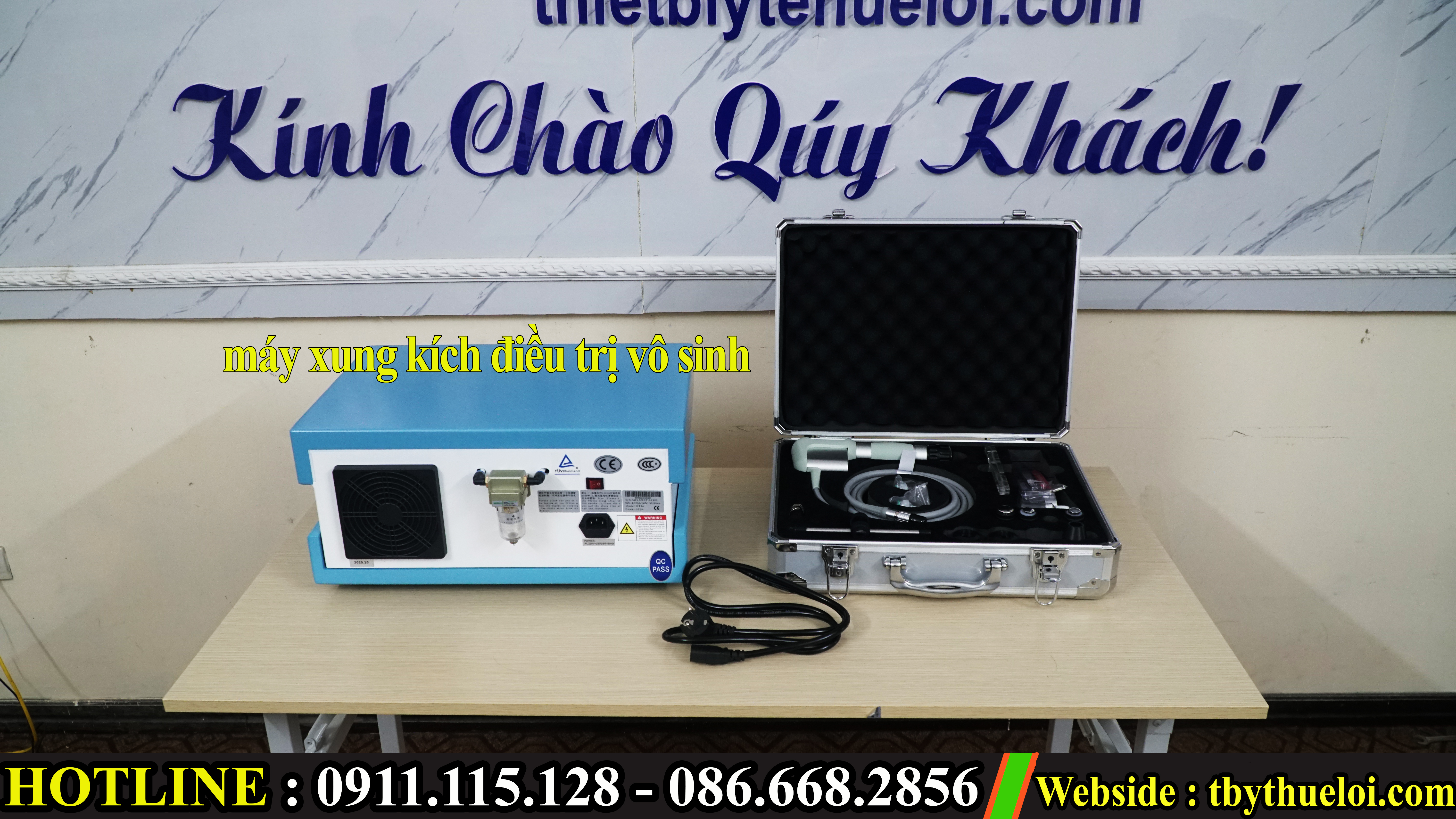 MÁY XUNG KÍCH ĐIỀU TRỊ VÔ SINH