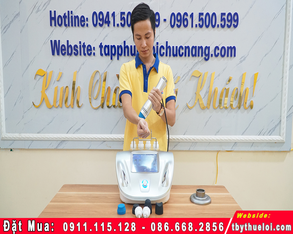 máy điều trị bằng sóng xung kích