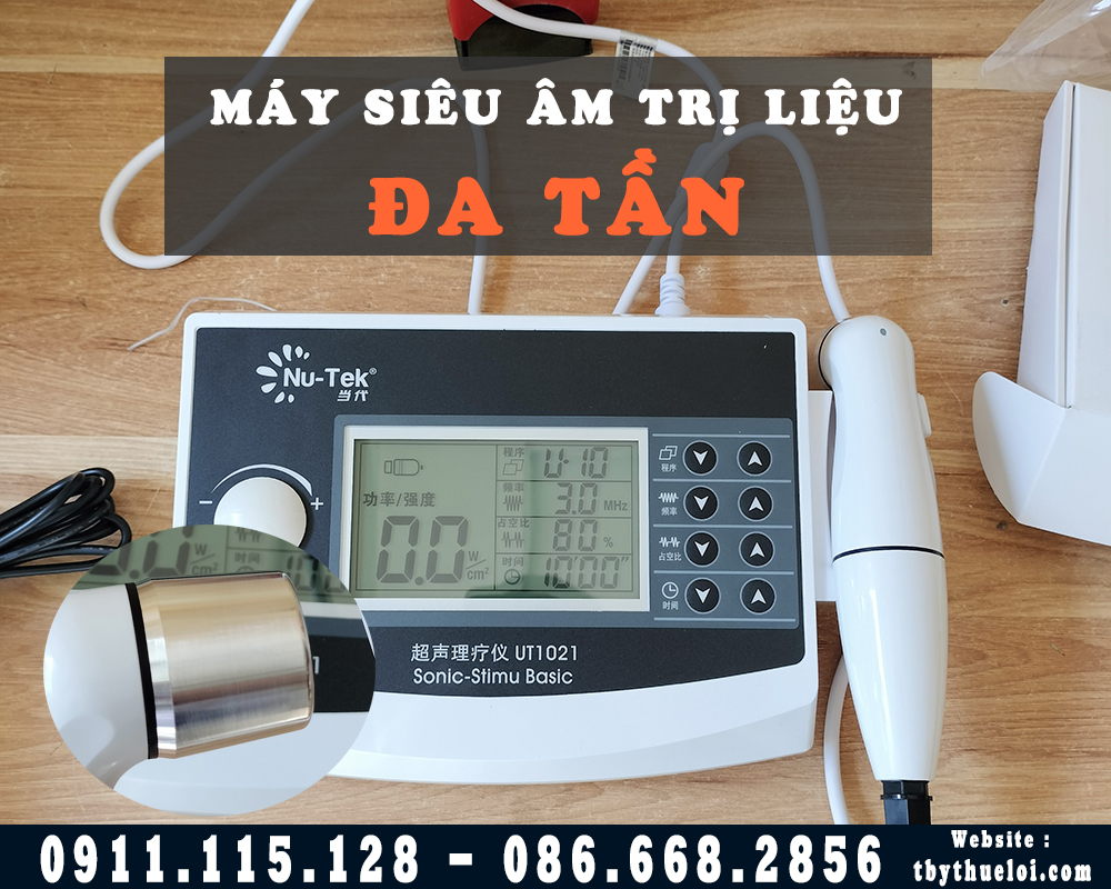 máy siêu âm trị liệu đa tần số