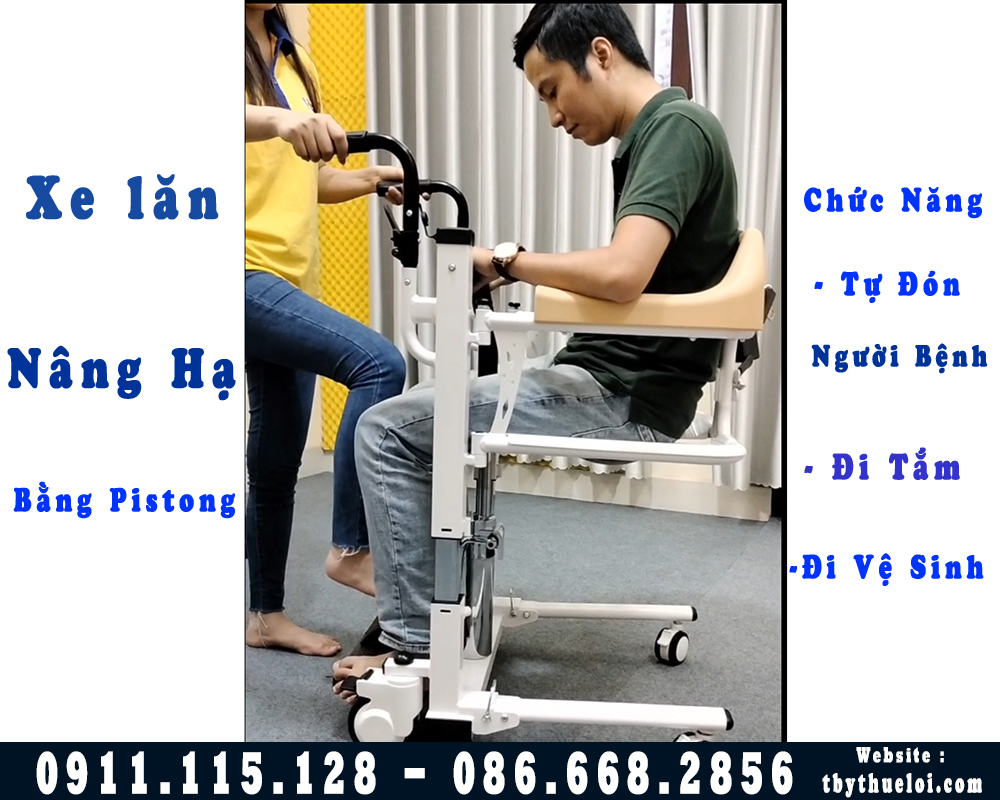 các chức năng xe lăn tách rời