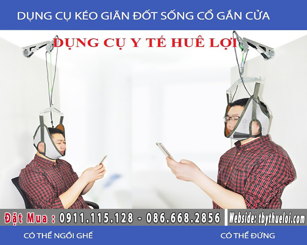 dụng cụ kéo giãn cột sống cổ