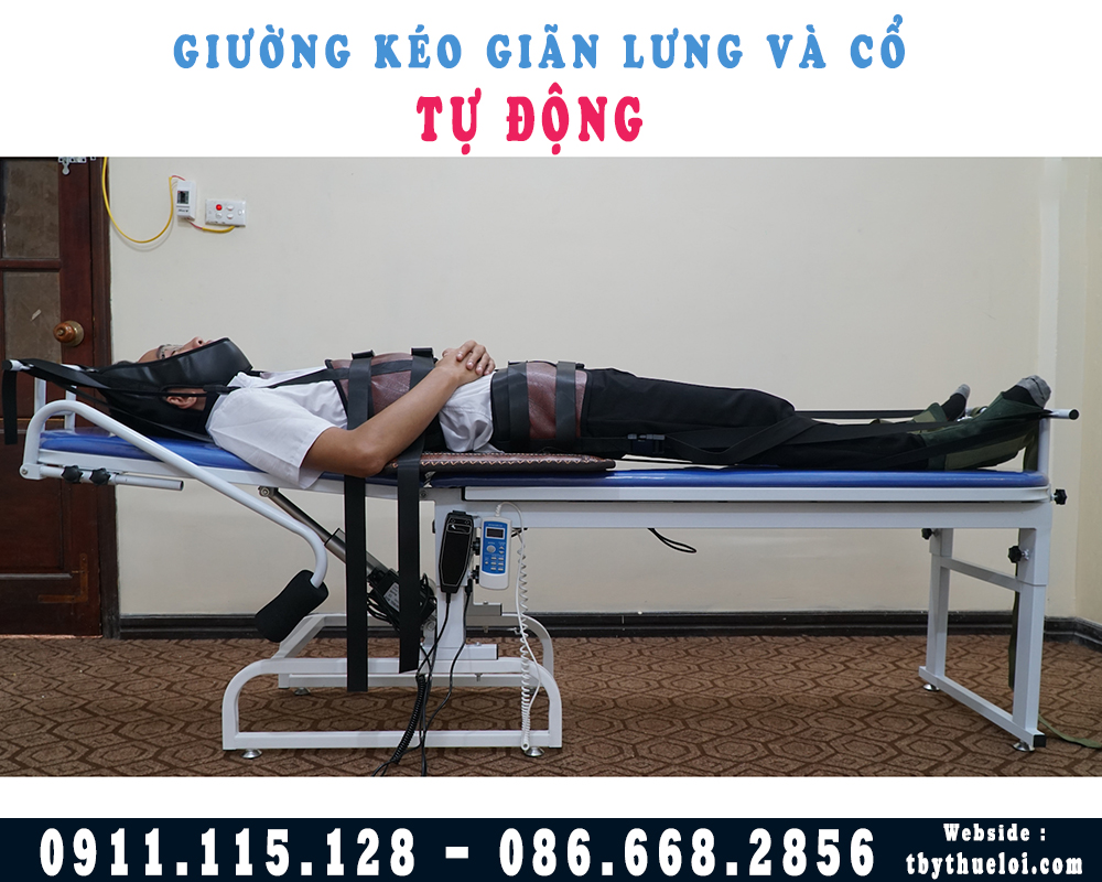 máy kéo giãn cột sống