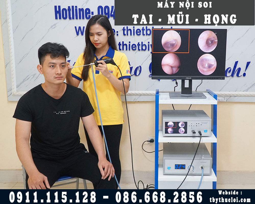 máy nội soi tai mũi họng